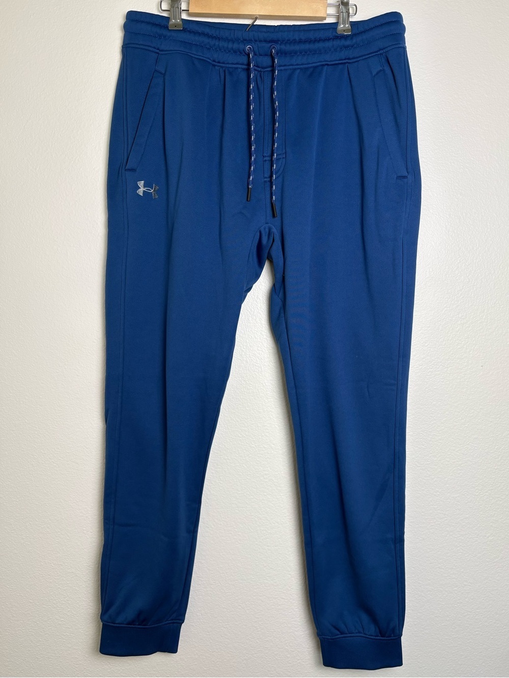 Under Armour Men's Royal Blue Loose Jogger Sweatpants Size XL NWT